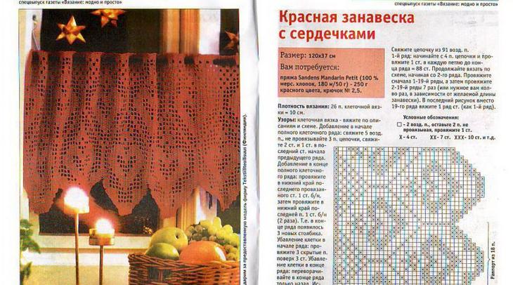 Как связать штору крючком: популярные техники для начинающих