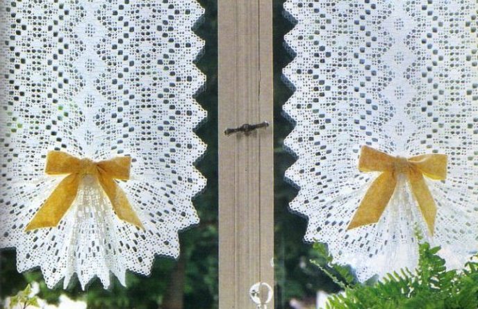 Как связать штору крючком: популярные техники для начинающих