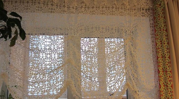 Как связать штору крючком: популярные техники для начинающих