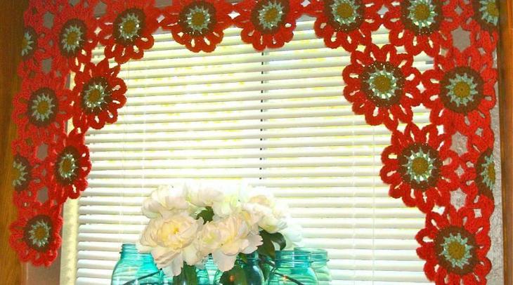 Как связать штору крючком: популярные техники для начинающих
