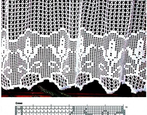 Как связать штору крючком: популярные техники для начинающих