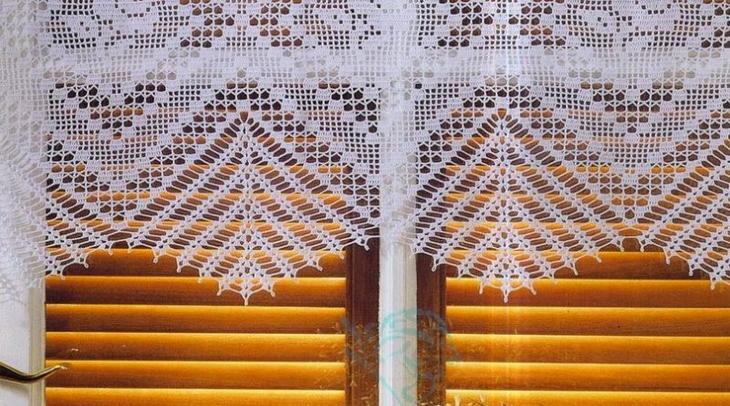 Как связать штору крючком: популярные техники для начинающих