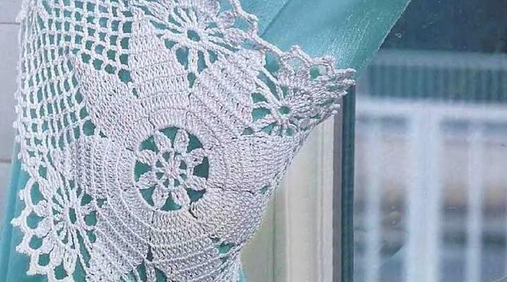Как связать штору крючком: популярные техники для начинающих