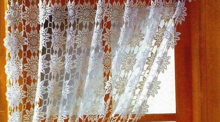 Как связать штору крючком: популярные техники для начинающих