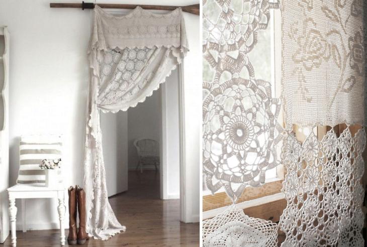 Как связать штору крючком: популярные техники для начинающих