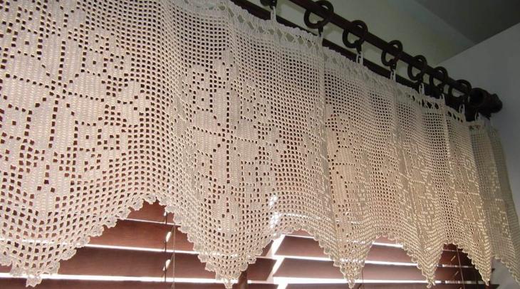 Как связать штору крючком: популярные техники для начинающих