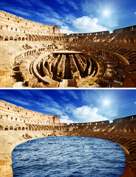 Как выглядели 5 знаменитых памятников архитектуры на самом деле