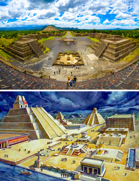 Как выглядели 5 знаменитых памятников архитектуры на самом деле