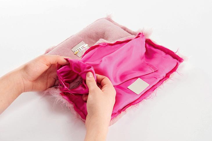 Меховой клатч своими руками