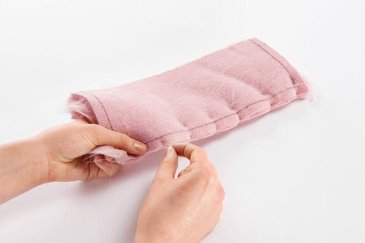 Меховой клатч своими руками