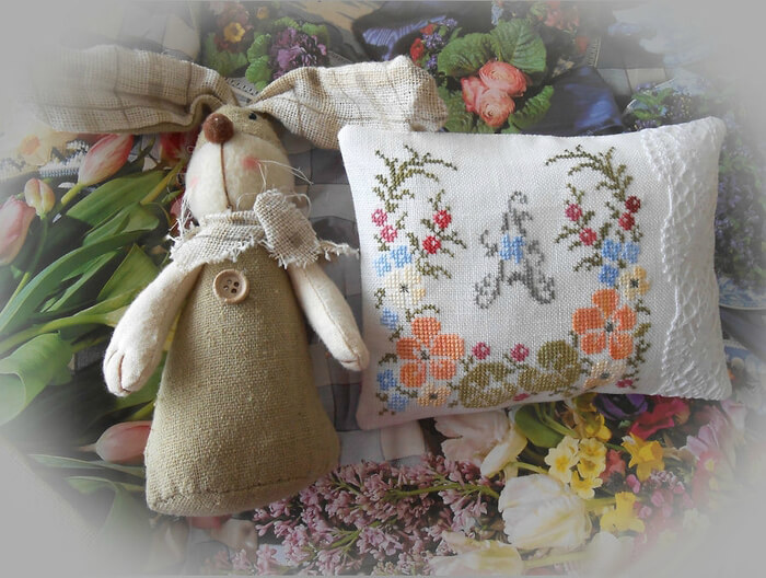 Милое вышивание крестиком для начинающих