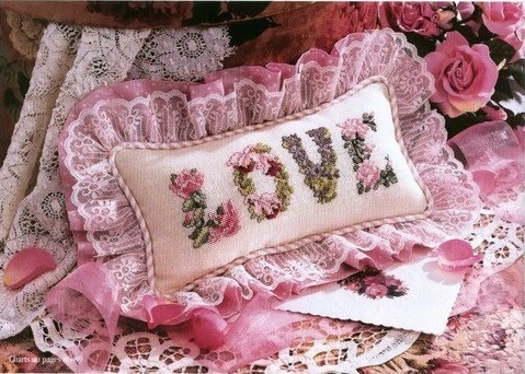 Милое вышивание крестиком для начинающих