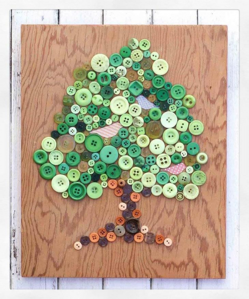 Необычное использование пуговиц: 25 идей