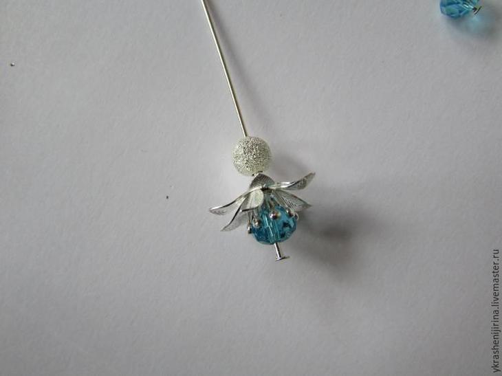 Нежные серьги-цветочки