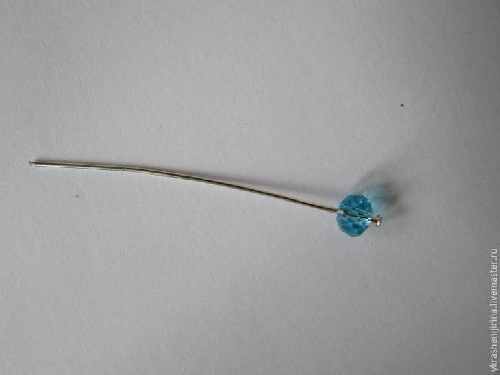 Нежные серьги-цветочки