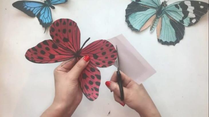 Оригинальное использование картона в декоре