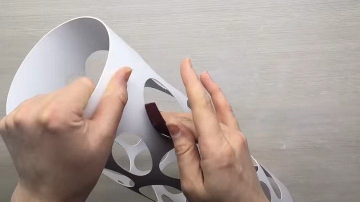 Оригинальное использование обычных ПВХ труб в интерьере