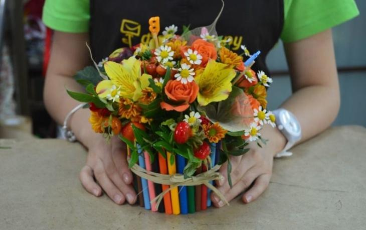 Оригинальные идеи самых необычных букетов