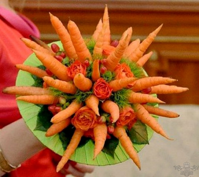 Оригинальные идеи самых необычных букетов