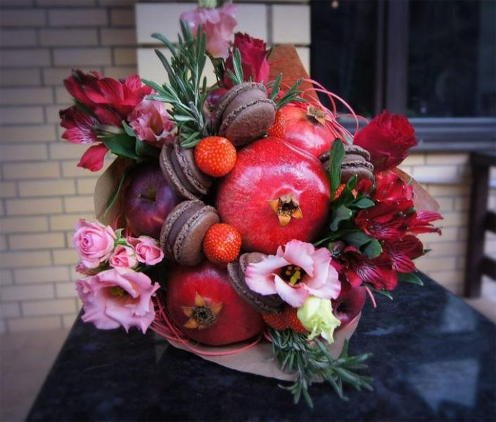 Оригинальные идеи самых необычных букетов