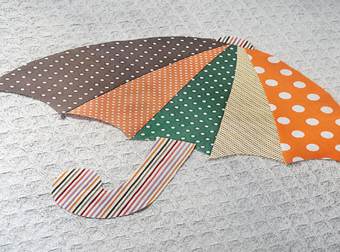 Погода в доме: шьем зонт-подушку своими руками