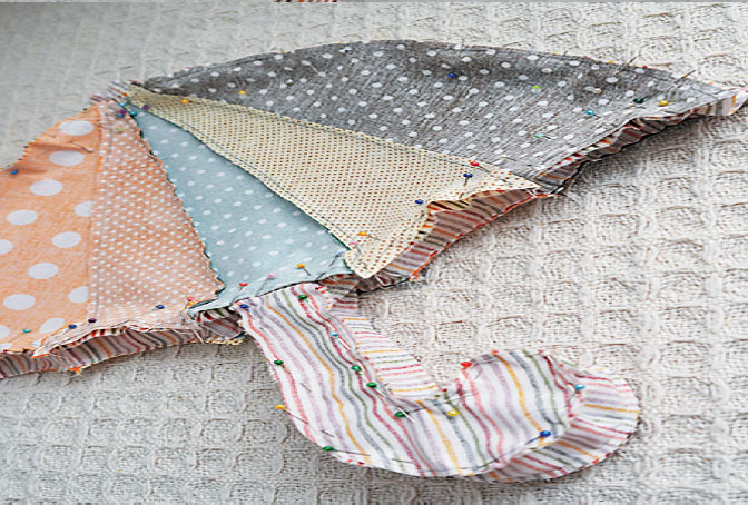 Погода в доме: шьем зонт-подушку своими руками