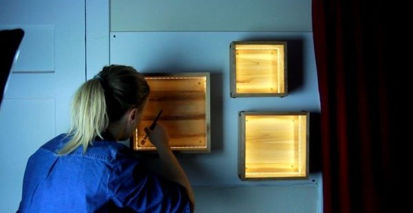 Полки со светодиодной подсветкой своими руками