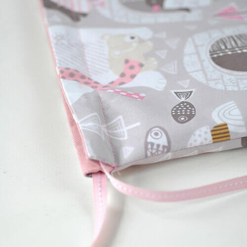 Сшить мешок для сменной обуви — выкройка, мастер класс