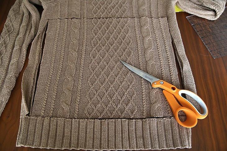 Сумка из свитера своими руками: простой мастер-класс