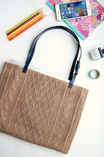 Сумка из свитера своими руками: простой мастер-класс