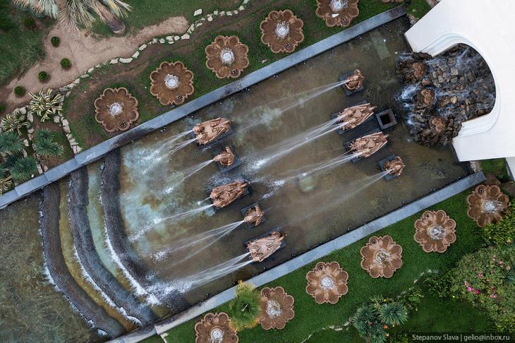 Абхазия — города-курорты с высоты