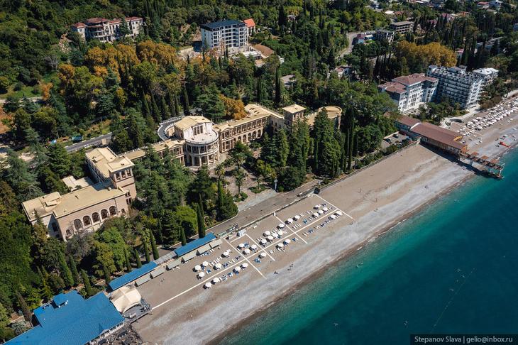 Абхазия — города-курорты с высоты