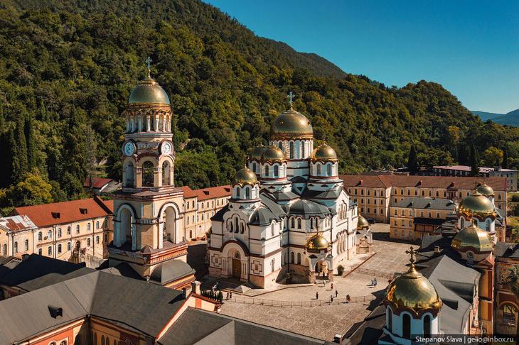 Абхазия — города-курорты с высоты