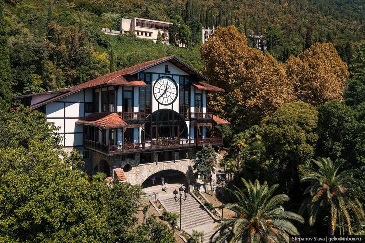 Абхазия — города-курорты с высоты