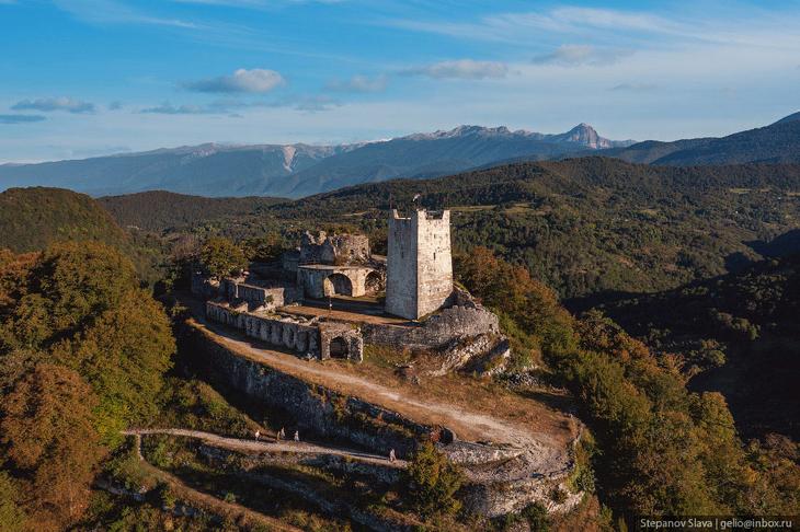 Абхазия — города-курорты с высоты