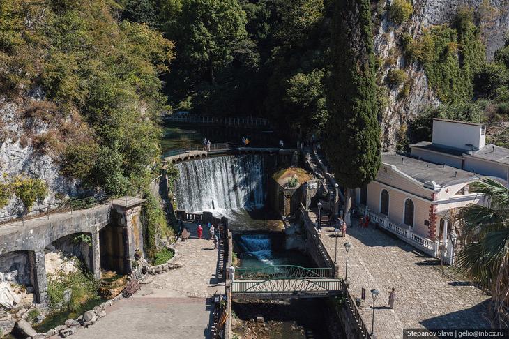 Абхазия — города-курорты с высоты