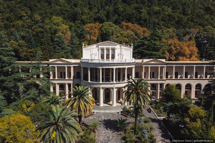 Абхазия — города-курорты с высоты