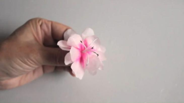 Декор из сухих веток