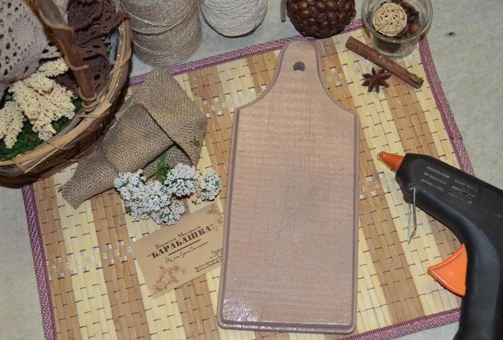 Декоративная кухонная доска