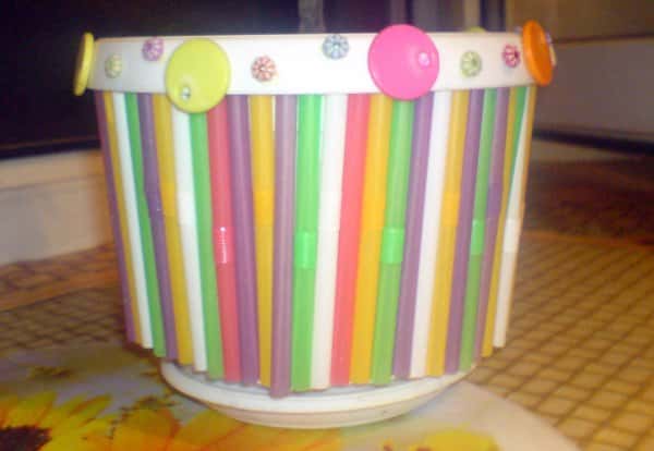 Декорируем цветочные горшки сами