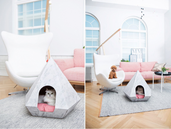 Делаем дом для кошки своими руками