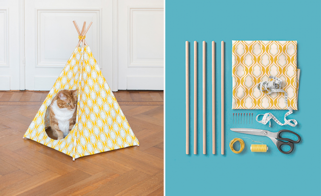 Делаем дом для кошки своими руками