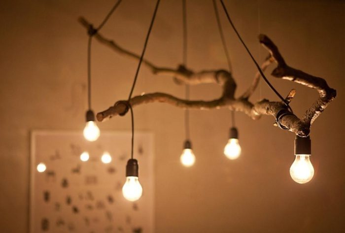 Дизайнерские светильники своими руками