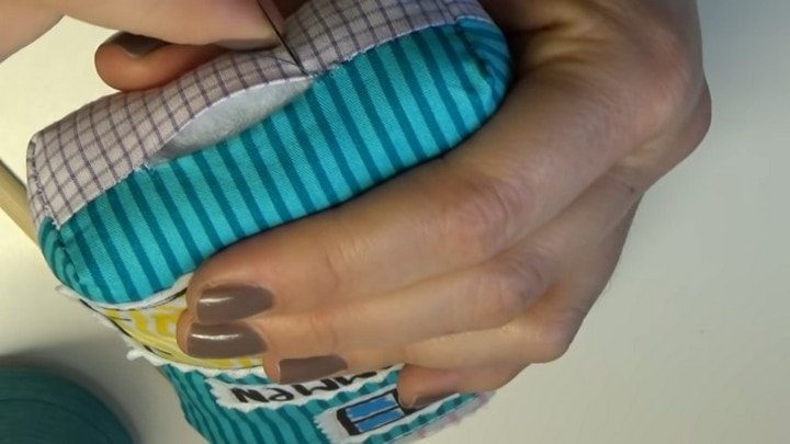 Интересный способ утилизации лоскутков