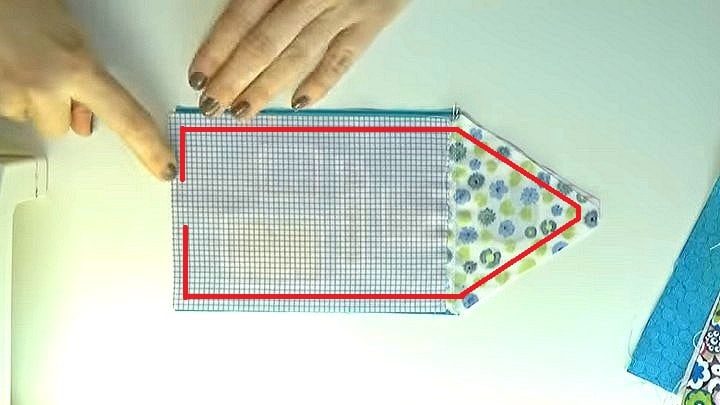 Интересный способ утилизации лоскутков