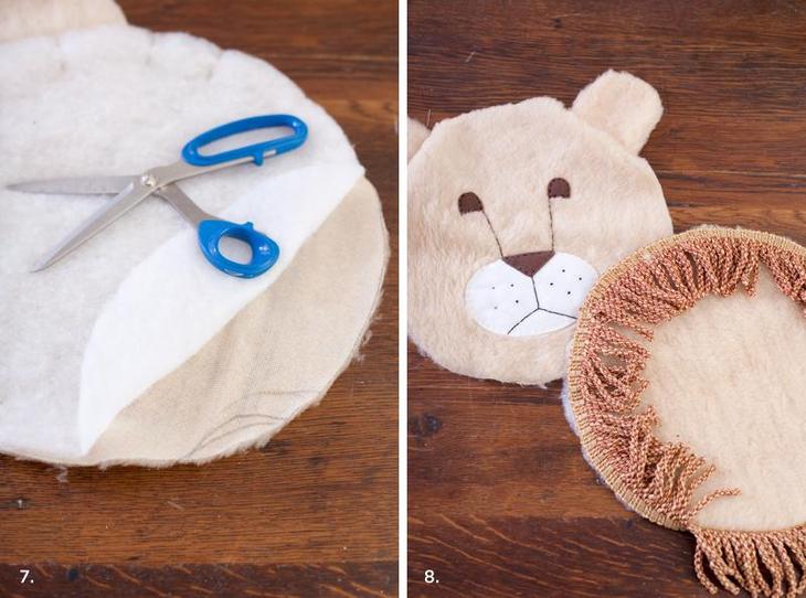 Как сделать оригинальный коврик в детскую своими руками