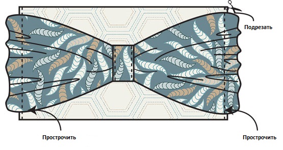 Как сшить клатч с бантом своими руками