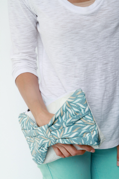 Как сшить клатч с бантом своими руками