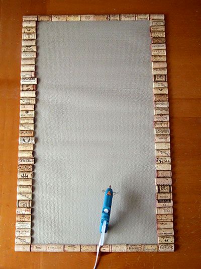 Коврик из пробок для ванной комнаты своими руками