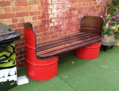 Куда покатим бочку или что сделать из железной бочки